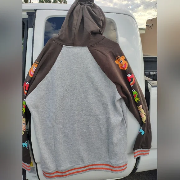 The Muppet Show Hoodie - Gray and Brown Different Sizes Available Adult Size - Picture 6 of 11